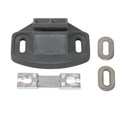 Mały ślizg z tworzywa sztucznego do drzwi przesuwnych