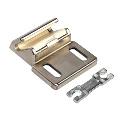 Stalowy ślizg z wkładką z tworzywa sztucznego