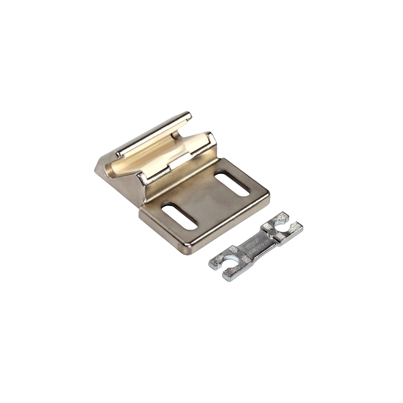 Stalowy ślizg z wkładką z tworzywa sztucznego