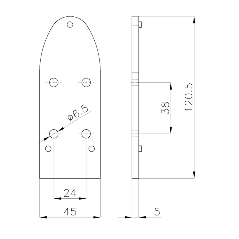 Dystans do zawiasu MTH