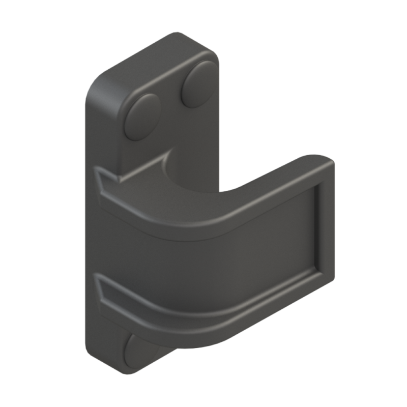 Dolny hak zamykający do drzwi przesuwnych MTH