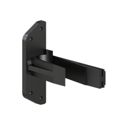 Mocowanie ślizgu przyściennego drzwi przesuwnych MTH