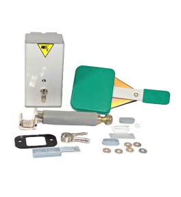 Zamek do drzwi przesuwnych 57 z dźwignią bezpieczeństwa 57 - STARY TYP