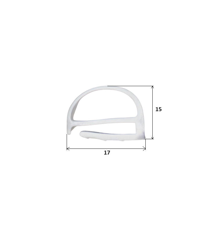 Uszczelka do drzwi chłodniczych Fermod 4121