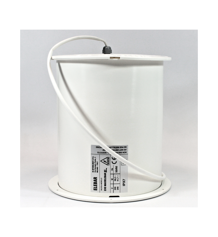 Zawór dekompresyjny – dyfuzor EVO-MAXIELEBAR BT (ścienny, mroźnia do -40°C, duża kubatura komory)